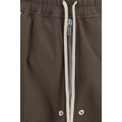Rick Owens Bruine Katoenen Cargo Broek