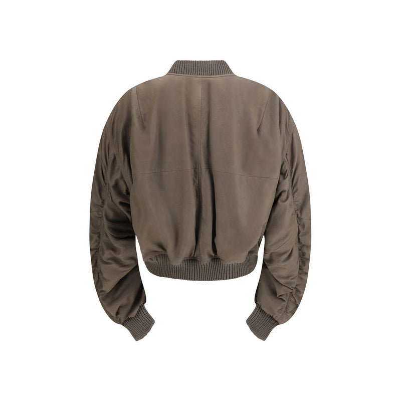 Rick Owens Grijze Lam Ovis Aries Aries Bomber
