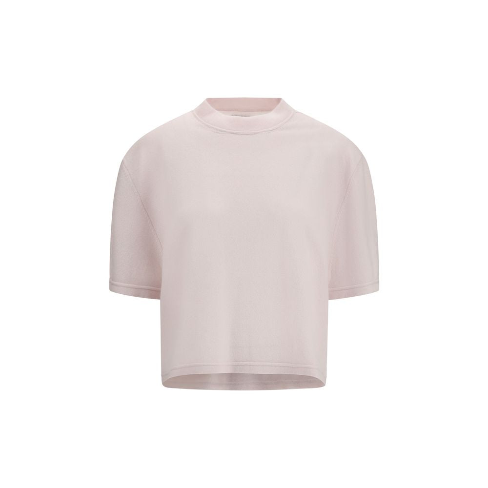 SA SU PHI Gray Cashmere T-Shirt - Contemporary Minimalism