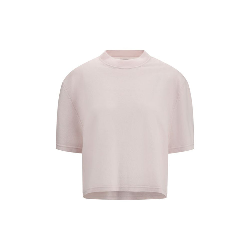 SA SU PHI Gray Cashmere T-Shirt - Contemporary Minimalism
