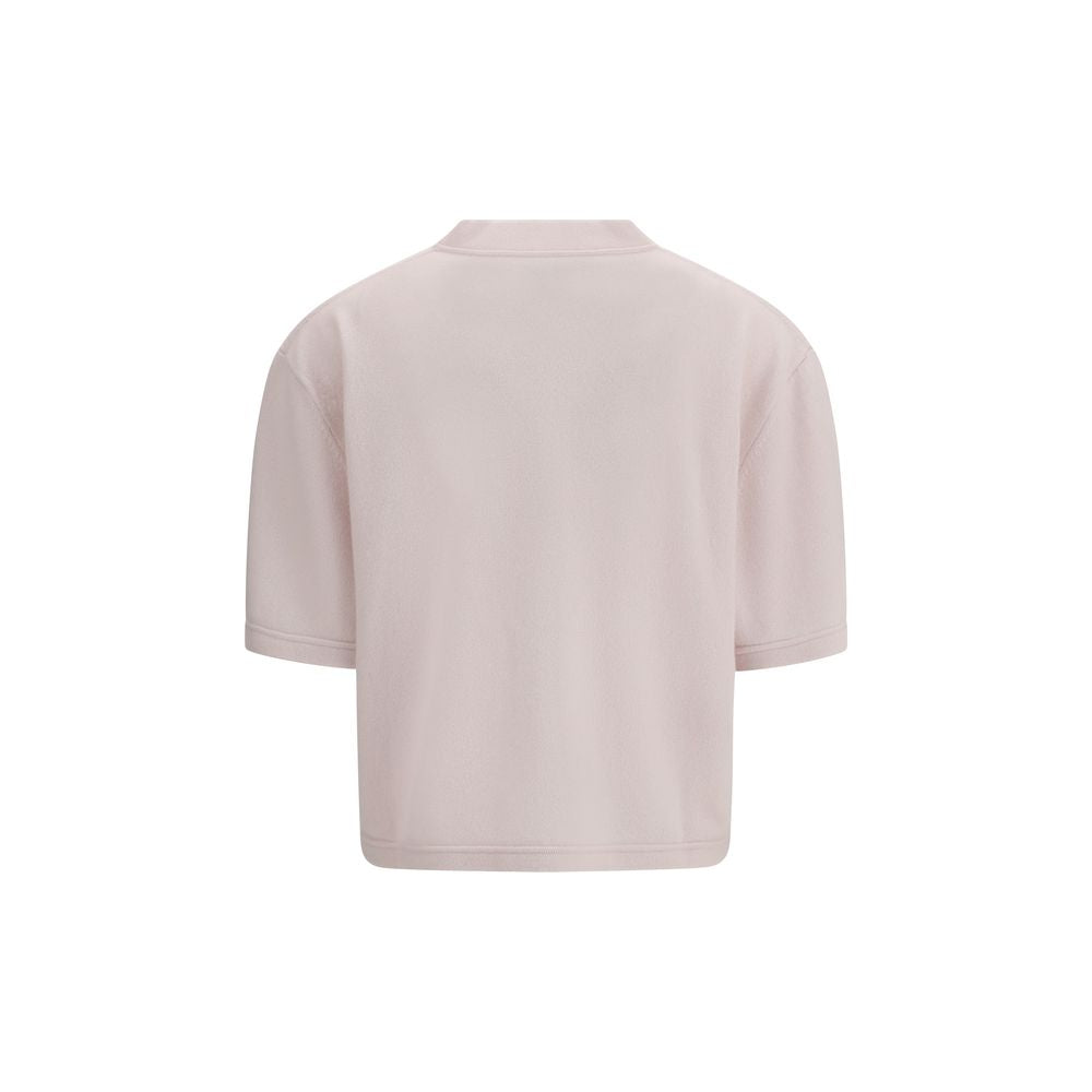SA SU PHI Gray Cashmere T-Shirt - Contemporary Minimalism