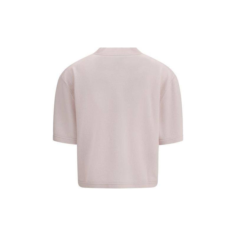 SA SU PHI Gray Cashmere T-Shirt - Contemporary Minimalism