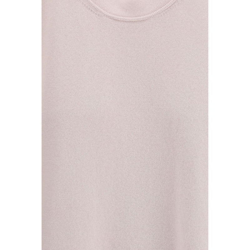 SA SU PHI Gray Cashmere T-Shirt - Contemporary Minimalism