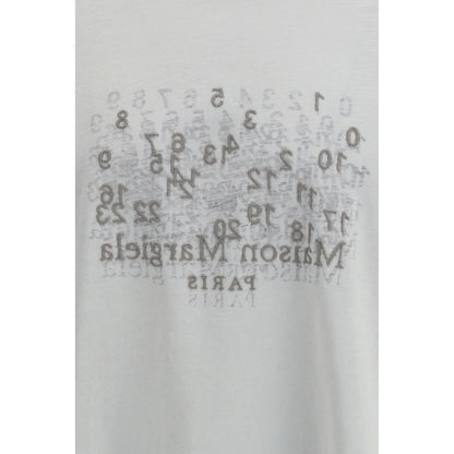 Maison Margiela Grijs Katoenen T-Shirt
