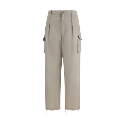 Maison Margiela Beige Katoenen Cargobroek