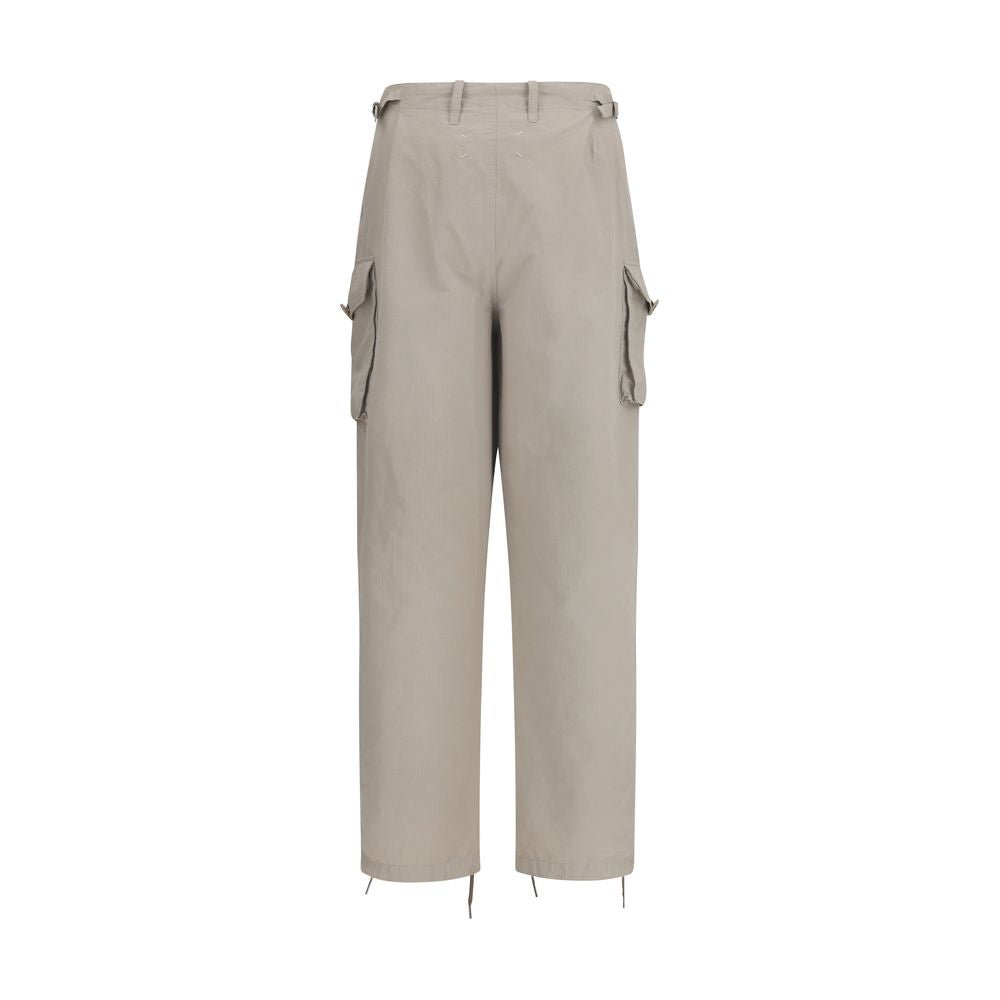 Maison Margiela Beige Katoenen Cargobroek