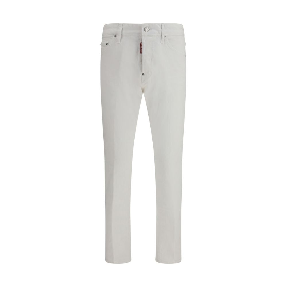 Dsquared² White Cotton Jeans Denim for Men