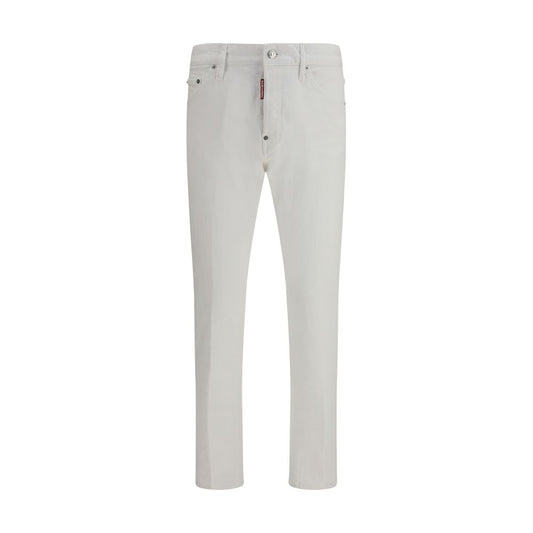 Dsquared² White Cotton Jeans Denim for Men