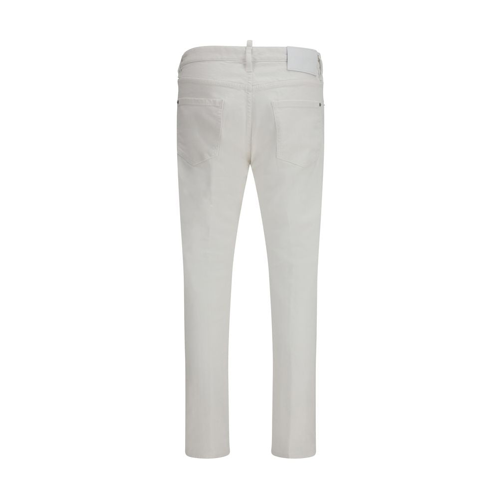 Dsquared² White Cotton Jeans Denim for Men