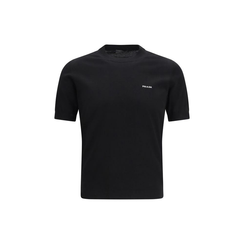 T-shirt Prada en coton noir