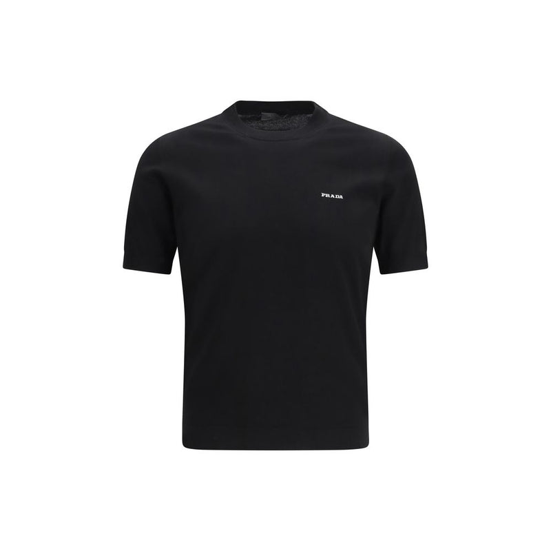 T-shirt Prada en coton noir