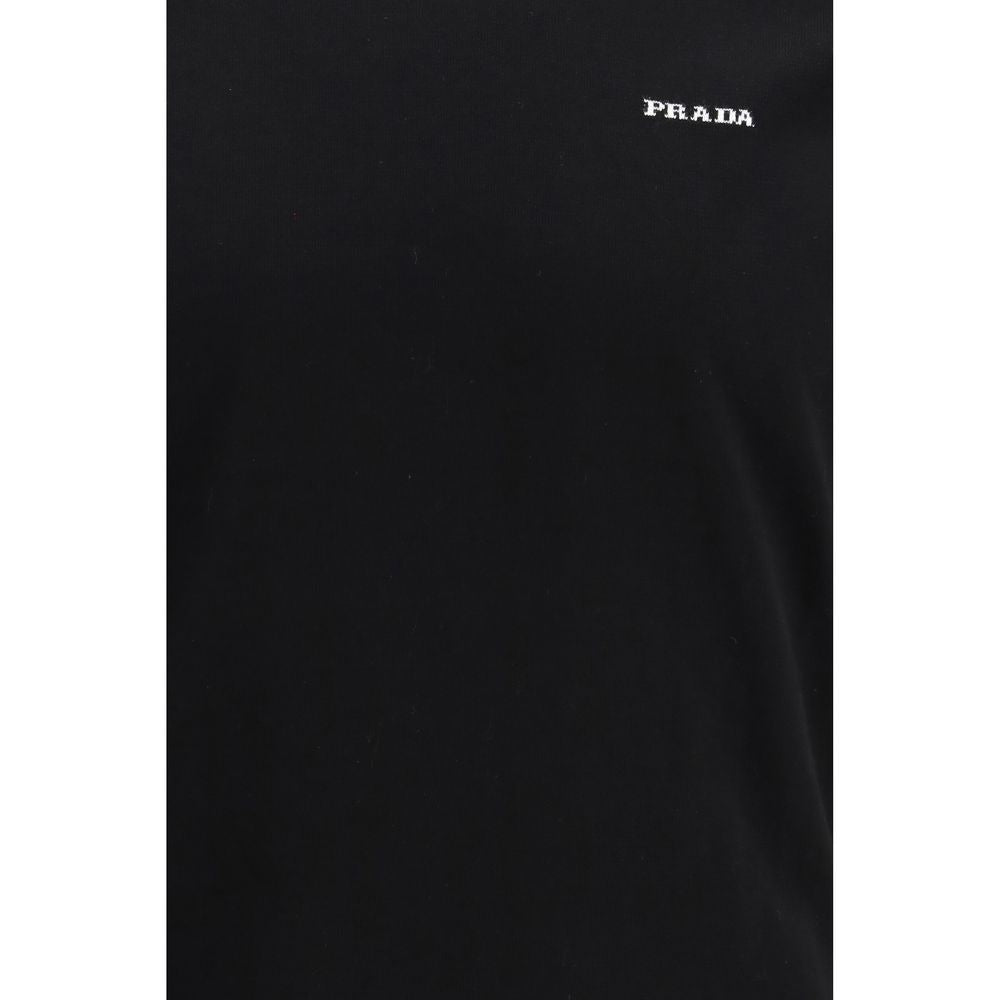 T-shirt Prada en coton noir