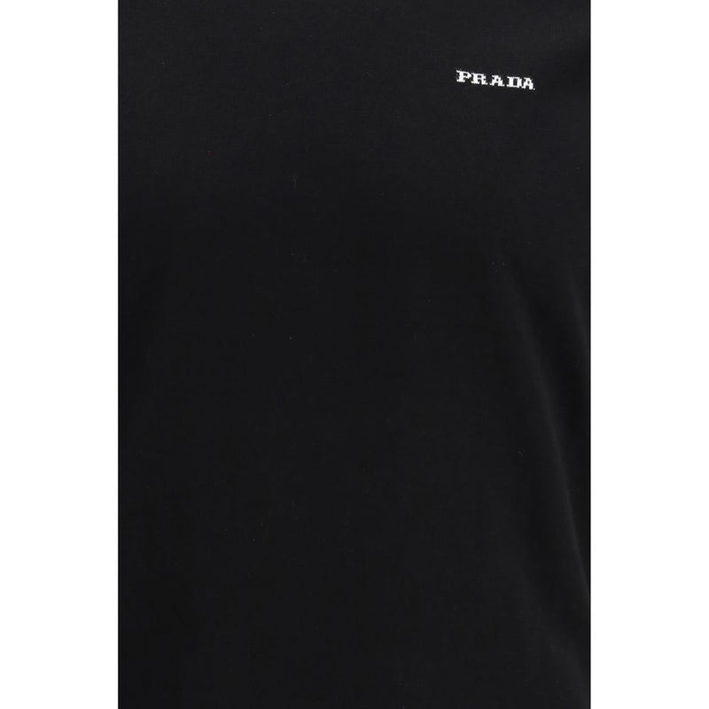 T-shirt Prada en coton noir