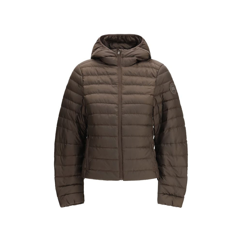 Canada Goose Aethera Tonal Label Brown Recycled Polyester Jacket