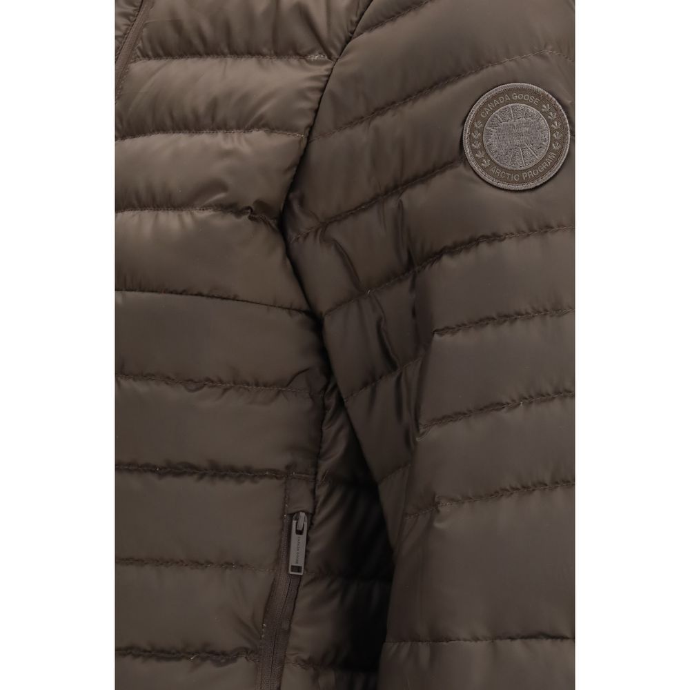 Canada Goose Aethera Tonal Label Brown Full-Length Jacket