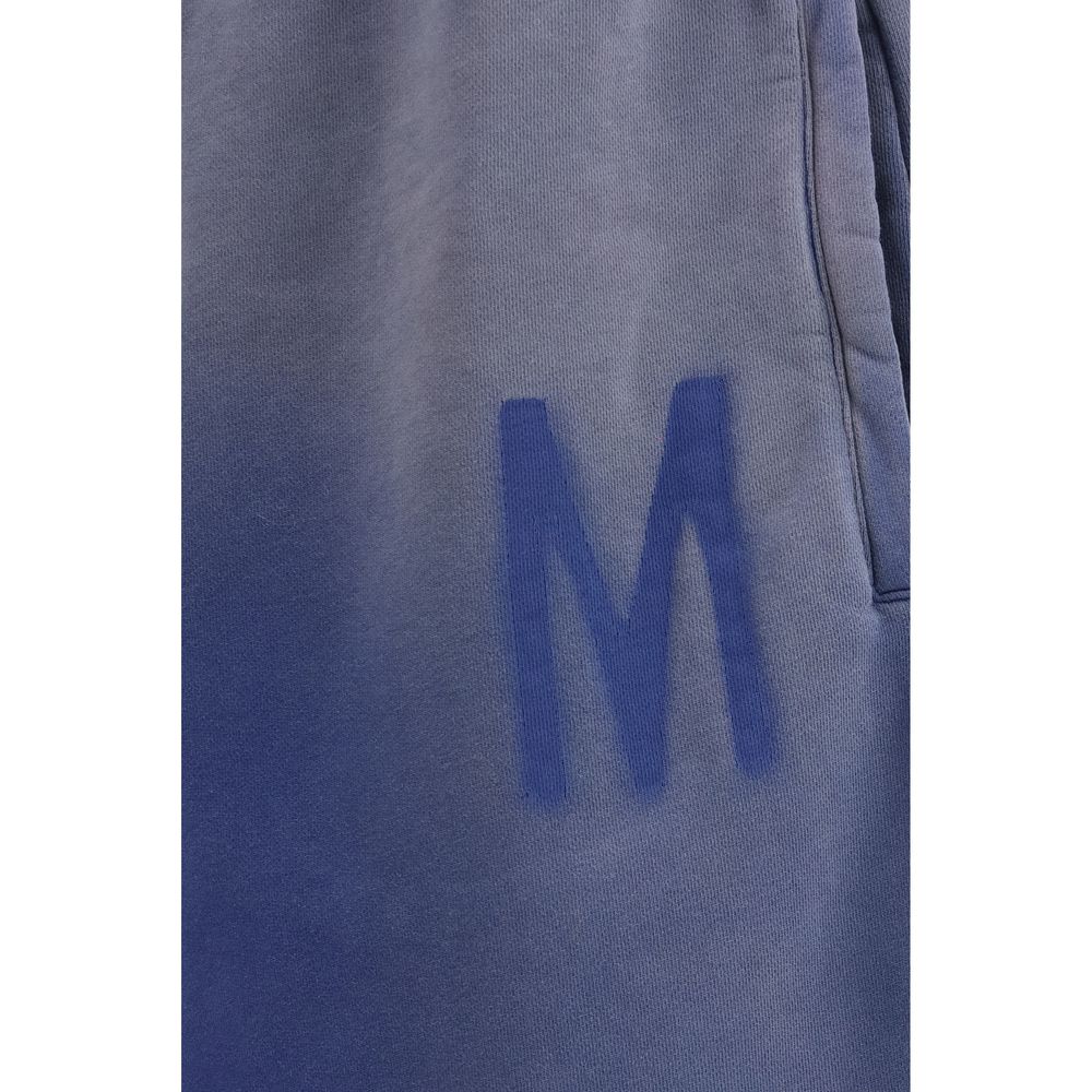 Moschino Blue Cotton Bermuda Shorts for Men