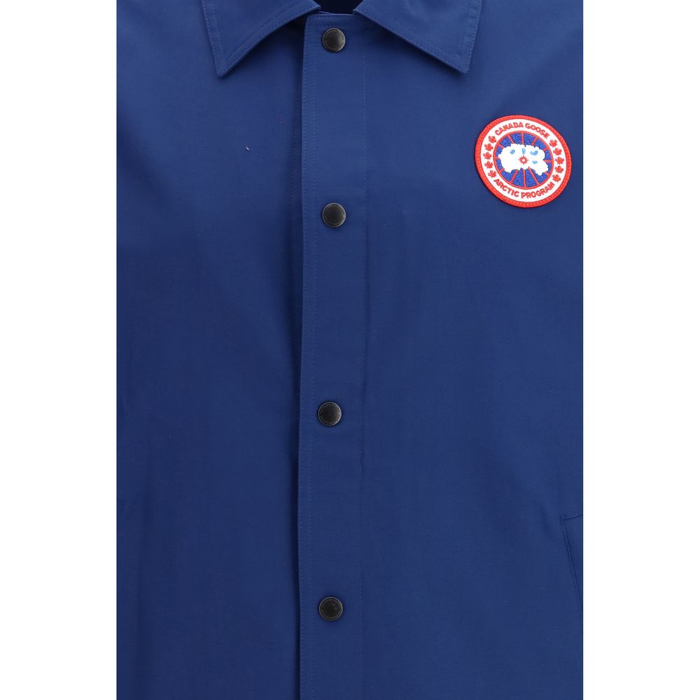 Canada Goose Regency Jacket - Blue Cotton Coat for Men