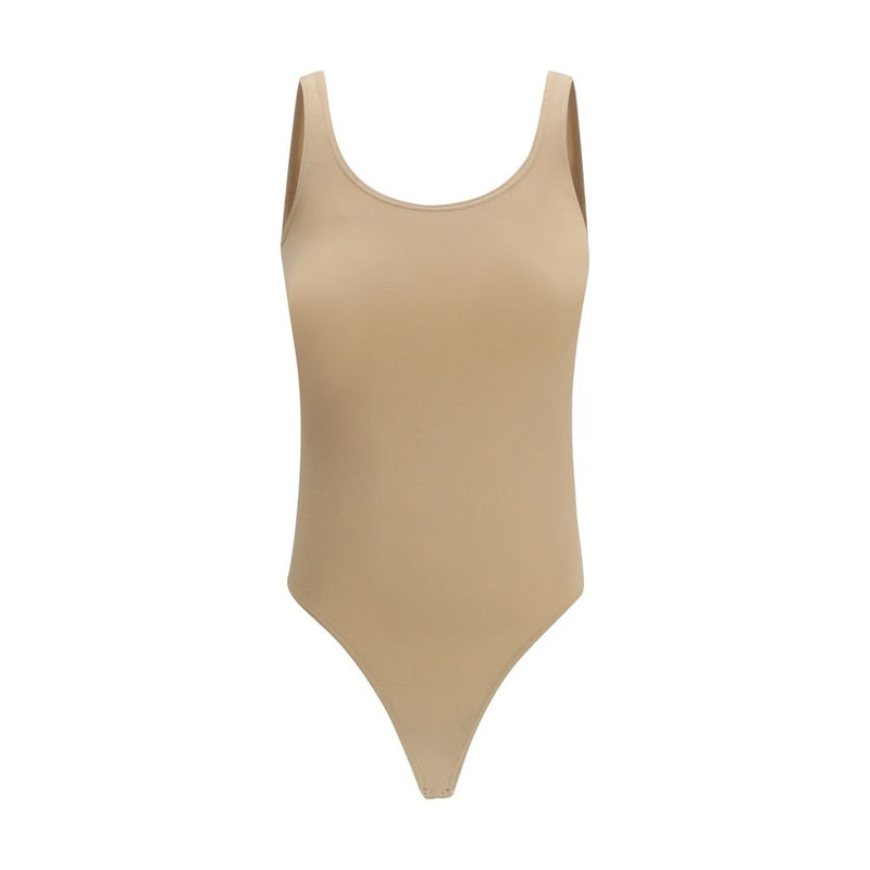 Wolford Jamaika Beige Cotton Bodysuit