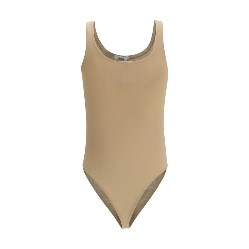 Wolford Jamaika Beige Cotton Bodysuit