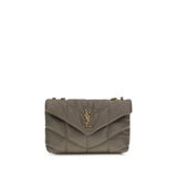 Sac bandoulière Saint Laurent Aries en agneau gris Ovis Avis