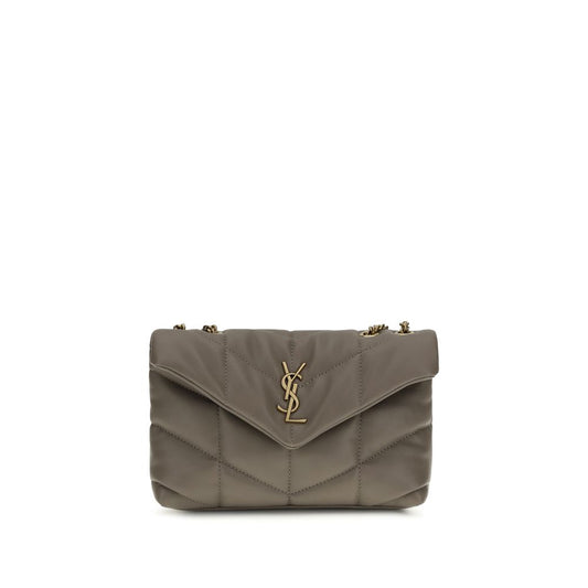 Sac bandoulière Saint Laurent Aries en agneau gris Ovis Avis