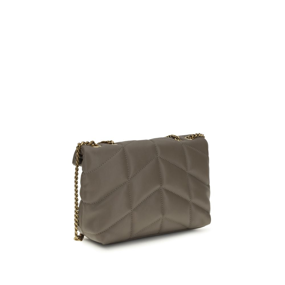 Sac bandoulière Saint Laurent Aries en agneau gris Ovis Avis
