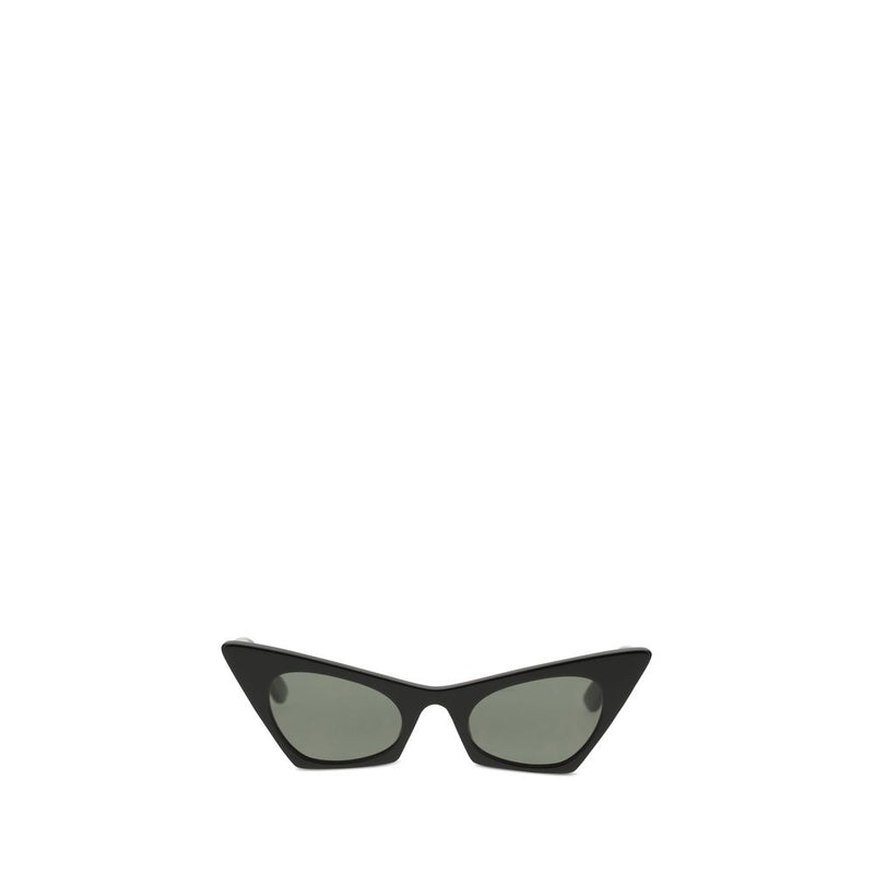 Alexander McQueen Black Cat-Eye Plastic Sunglasses