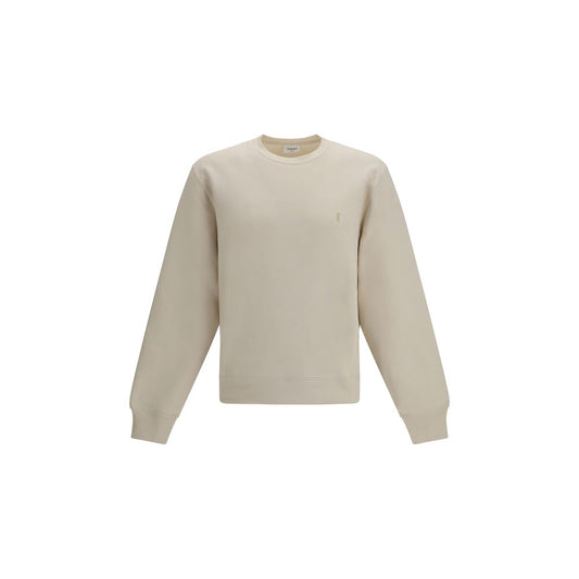 Saint Laurent Beige Katoenen Sweatshirt