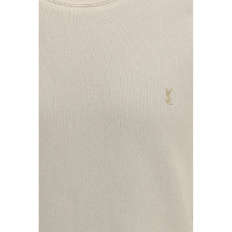 Saint Laurent Beige Katoenen Sweatshirt