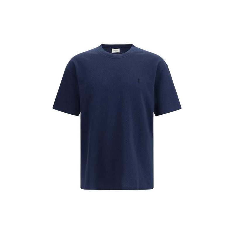 T-shirt Saint Laurent en coton bleu