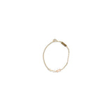 Bracelet en métal doré Saint Laurent