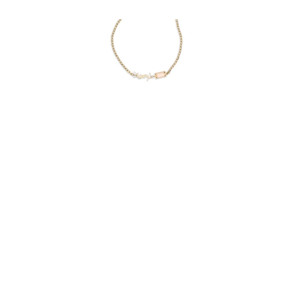Bracelet en métal doré Saint Laurent