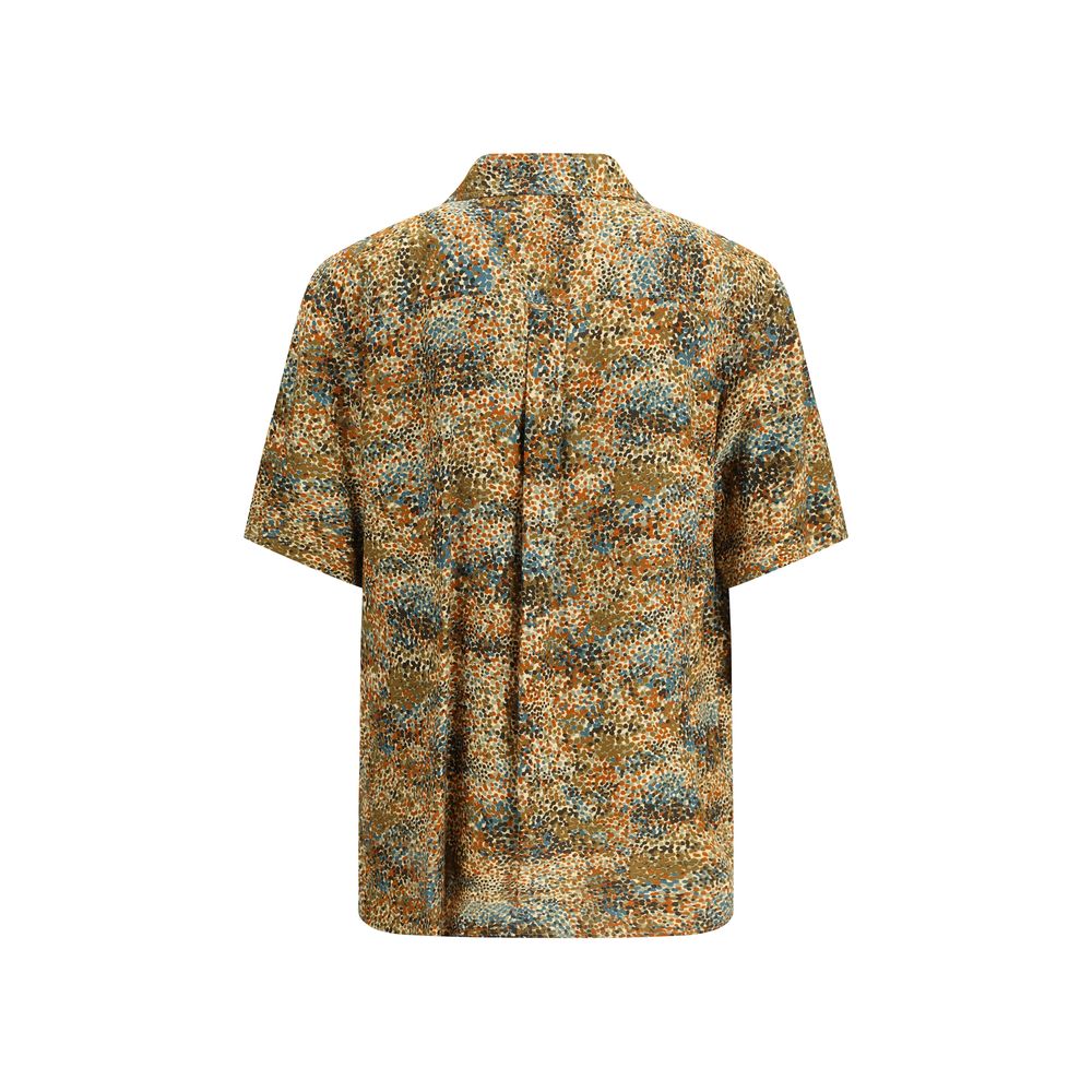 Chemise Saint Laurent en Viscose Multicolore à Motifs