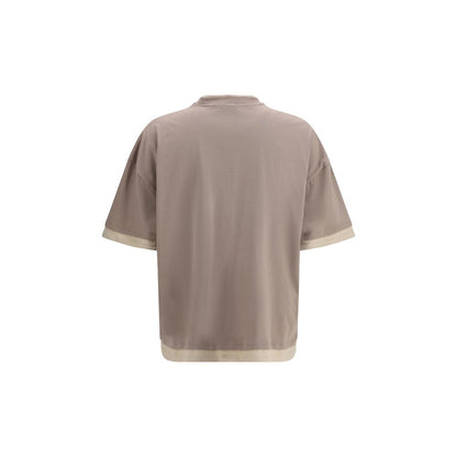 GCDS Bruin Katoenen T-Shirt