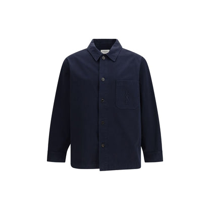 Veste en jean Saint Laurent en coton bleu