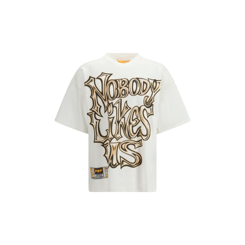 T-shirt en coton beige PDF Channel