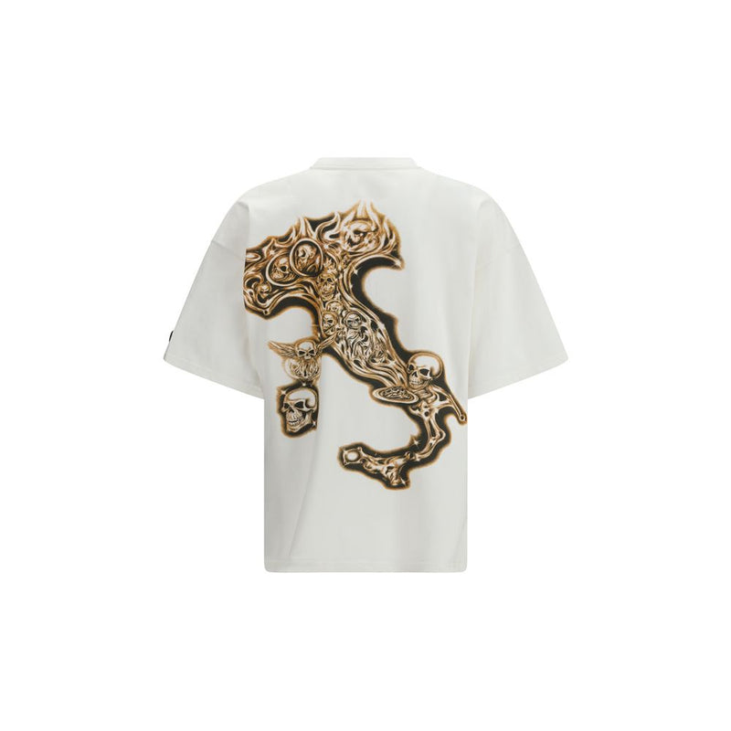 T-shirt en coton beige PDF Channel