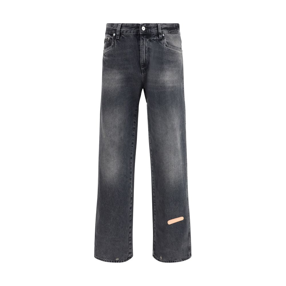 Jeans en denim coton gris PDF