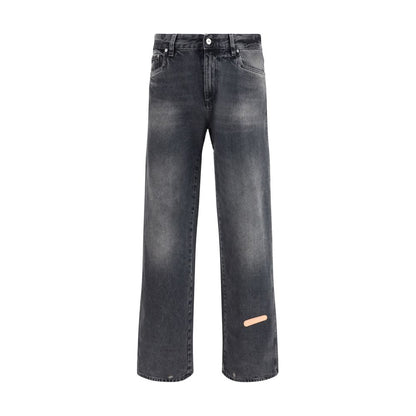 Jeans en denim coton gris PDF