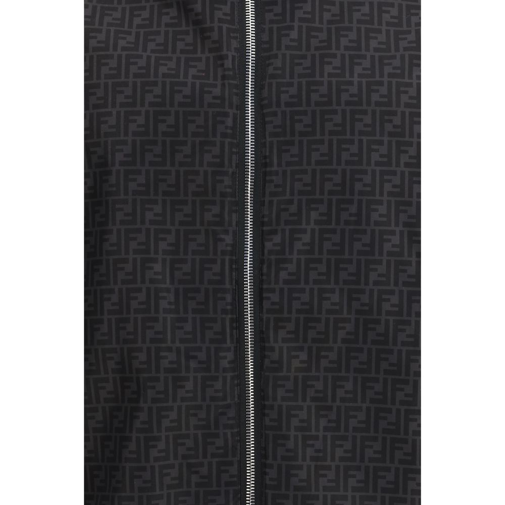 Veste Fendi en polyamide noir
