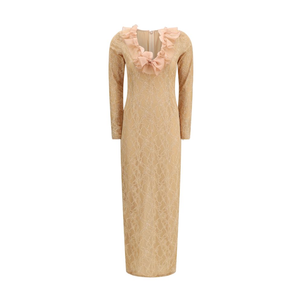 Robe de cocktail Alessandra Rich multicolore en polyamide