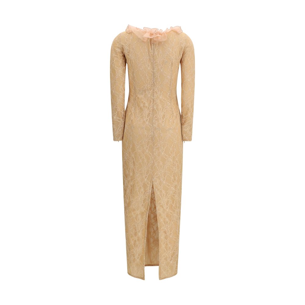 Robe de cocktail Alessandra Rich multicolore en polyamide