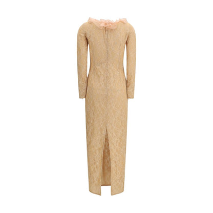 Alessandra Rich Multicolor Polyamide Cocktail Dress