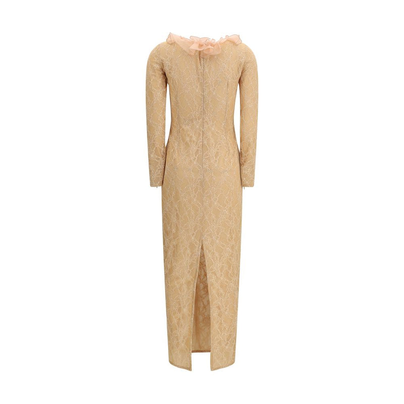 Alessandra Rich Multicolor Polyamide Cocktail Dress