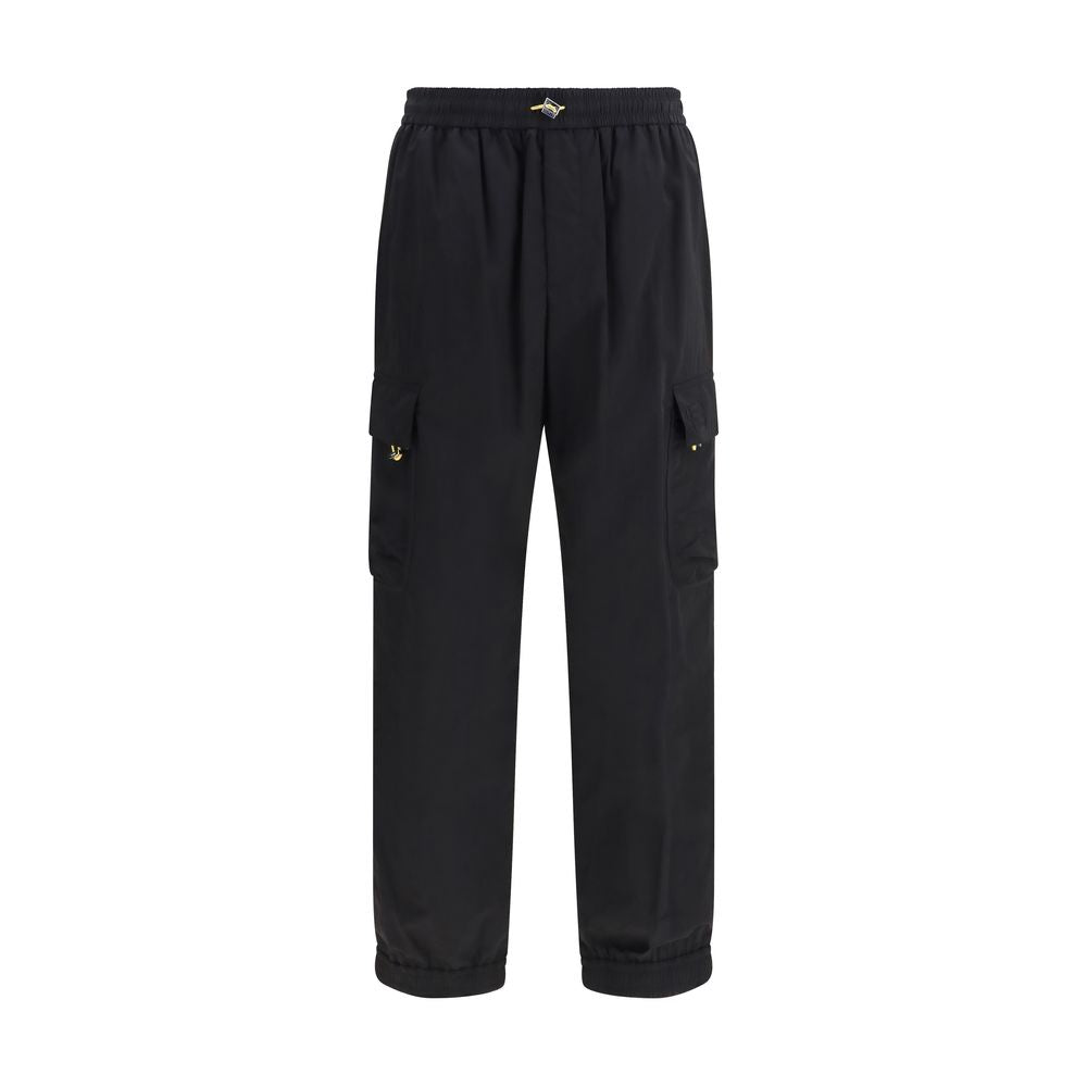 Pantalon cargo Fendi noir en polyamide