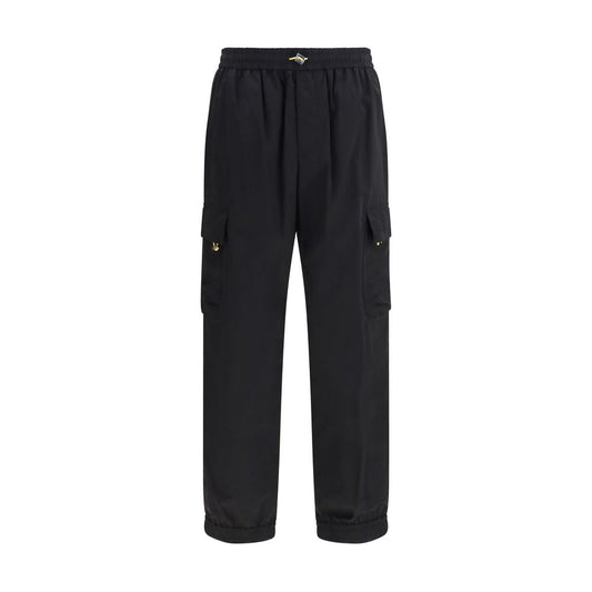 Fendi Zwarte Polyamide Cargobroek