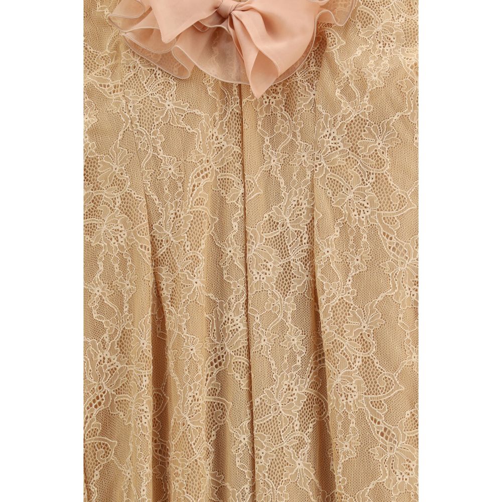 Robe de cocktail Alessandra Rich multicolore en polyamide