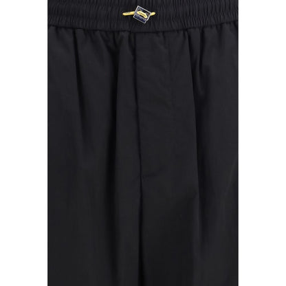 Fendi Zwarte Polyamide Cargobroek