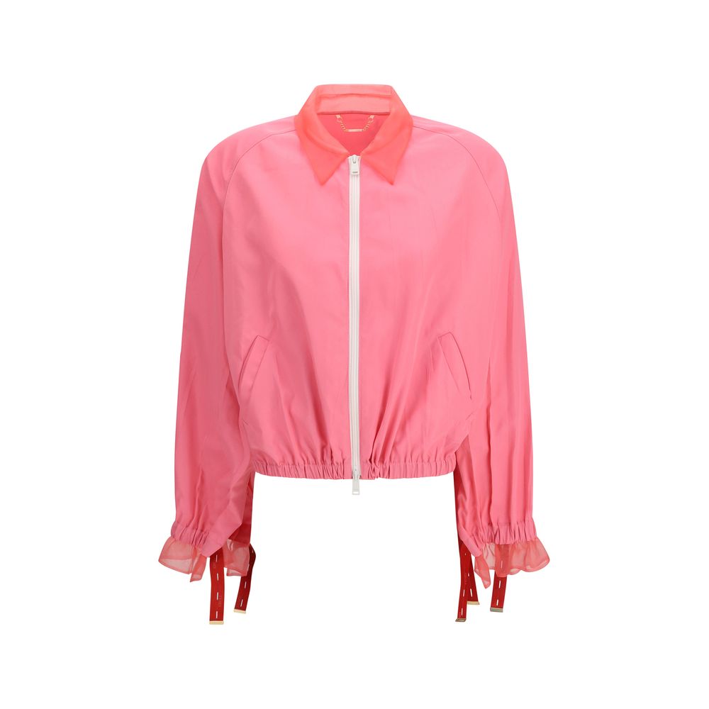 Fendi Multicolor Viscose Bomber Blouson for Women
