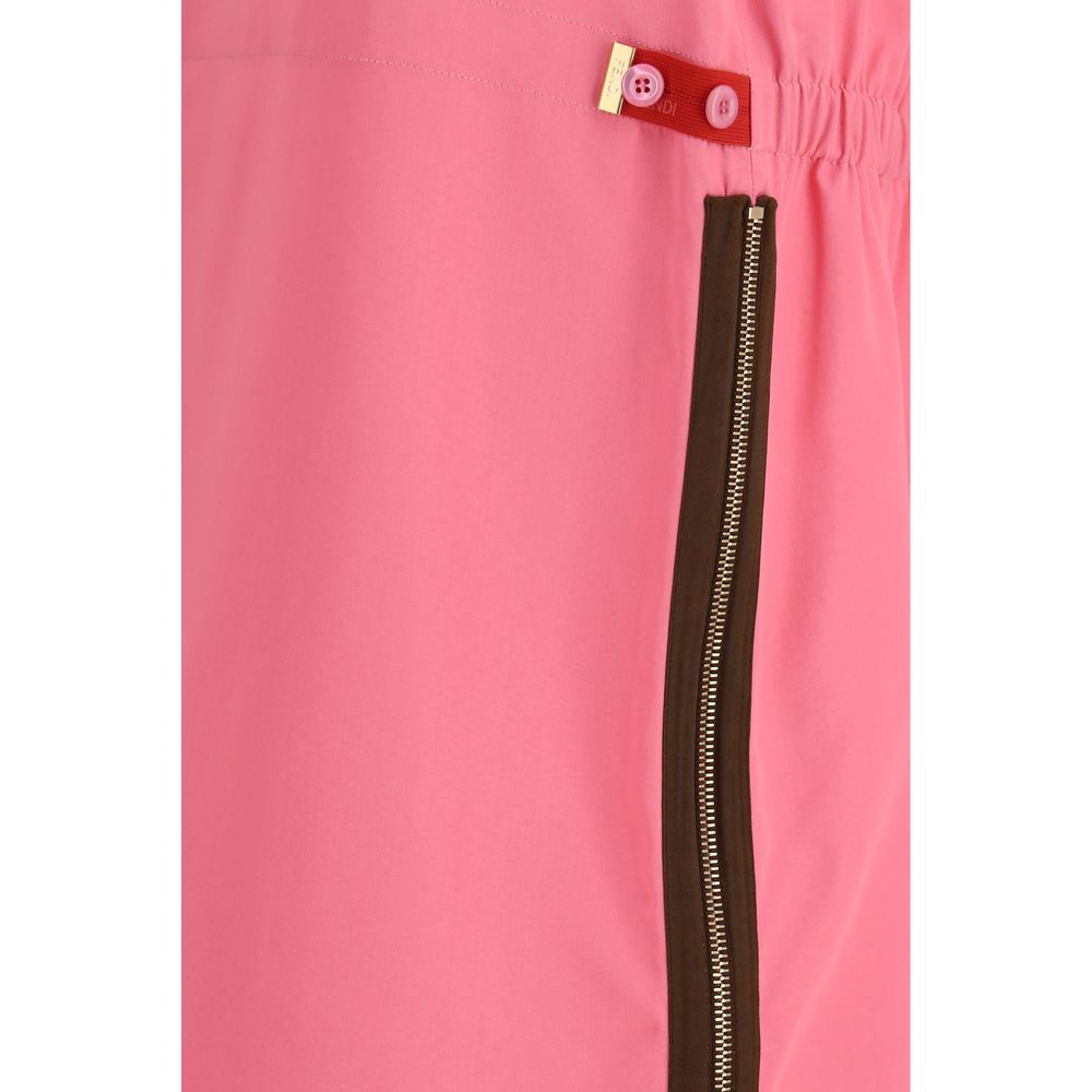 Fendi Multicolor Viscose Midi Skirt for Women